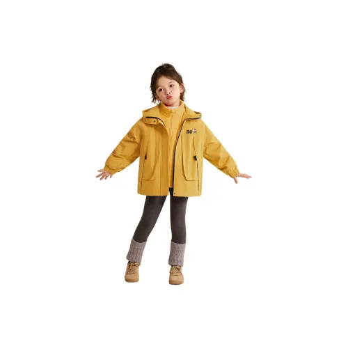 Hello Kitty Желтые Детские Куртки