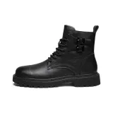 Черный с флисовой подкладкой