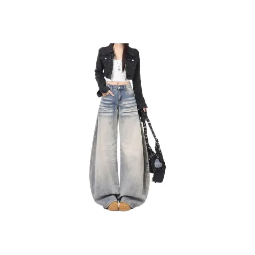 MENGXINNUO Унисекс Джинсы