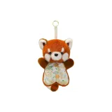 Бобовый цвет, сумка, енот