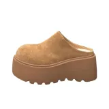 Каштановый с флисовой подкладкой