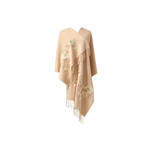 Devanro Овечья шерсть Палантины Женские