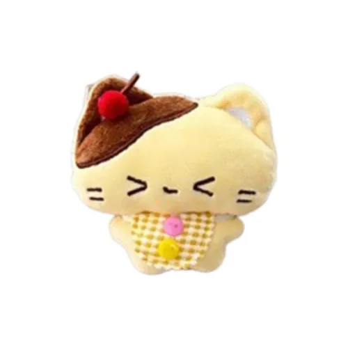 LEVENKENESS Dessert Collection Вишня Котенок Милый Заварной Украшение Плюшевый Подвеска 10 см Длина Корпуса
