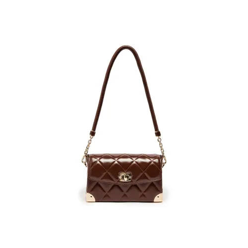 SANFU ПУ (полиуретан) Сумка через плечо Маленькая Женская Многоцветная