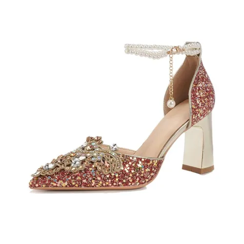 LANMOU Грубый каблук Высокие каблуки Женские