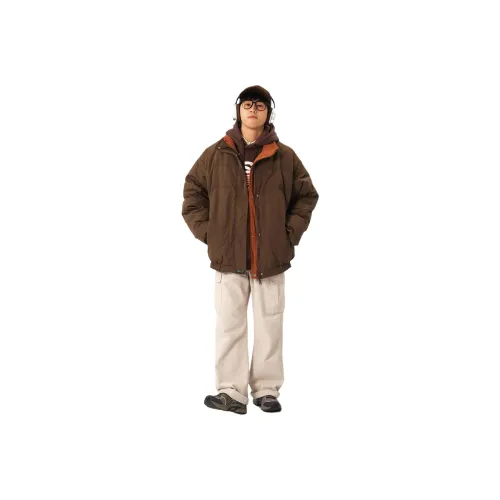 JIXIANWOLUN Хлопковый пуховик унисекс