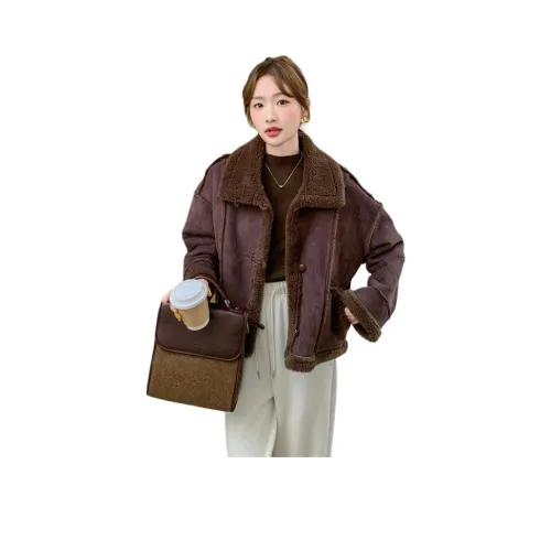 MEXICAN Бархат Feel Пальто Женское