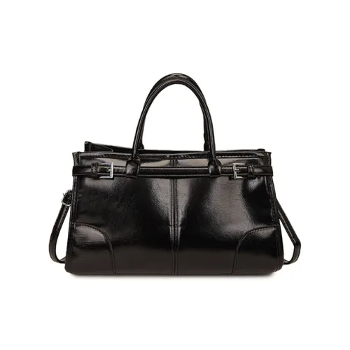 WHERE WHAT WHO ПУ (полиуретан) Сумка через плечо Стандартная Женская Коричневый Черный