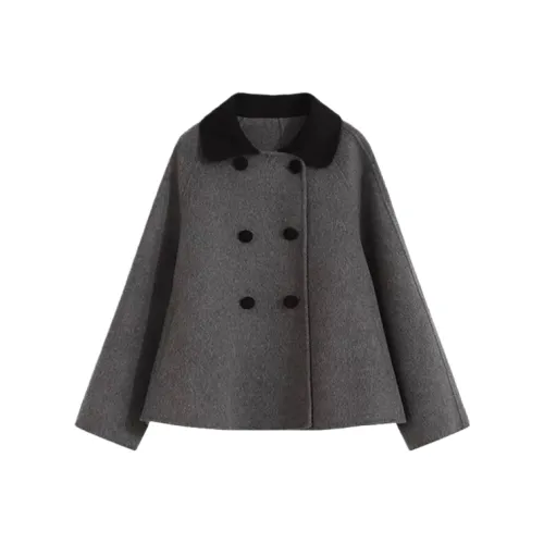 KYKW Серый Женский Пальто