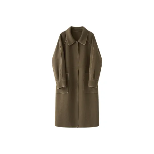 Still Quiet Куртка Женская Облачный дым Зеленый