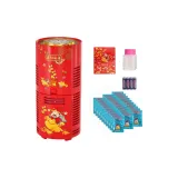 Фейерверк, пузырьки, стиральная машина, батарейка, набор (1 вода + 30 жидкости)