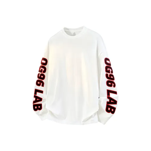 OG96 LAB Белый Унисекс T-рубашки