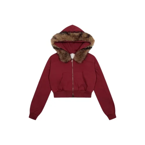 FTTHR Красный С флисовой подкладкой Унисекс Свитшоты