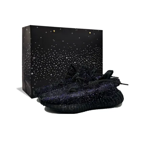 Adidas Originals Yeezy Boost 350 V2 Гипсофила Starry Sky Амортизация Износостойкий Низкий Топ Повседневная Обувь Унисекс