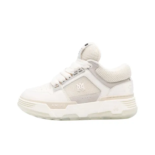 AMIRI MA 1 Low Топ Скейтборд Кроссовки Мужские Бежевые