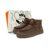 Коричневый с флисовой подкладкой