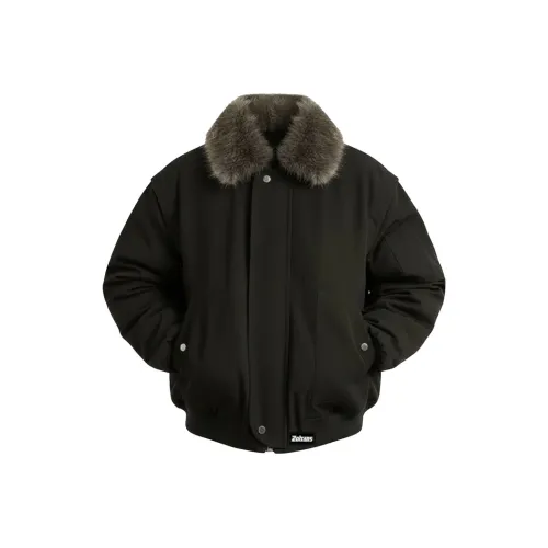 ZOTRANS Коричневый Унисекс Пуховики