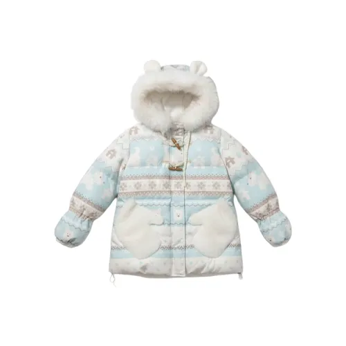 XIAOLIZI Синий Унисекс Пуховики