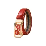 Красный, автоматический, цветочный