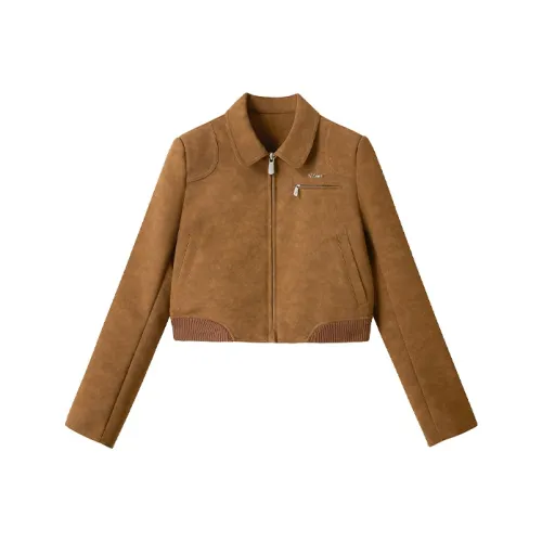 UENA Коричневая куртка в наличии Женские куртки