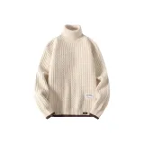 Белый с флисовой подкладкой, утолщенный