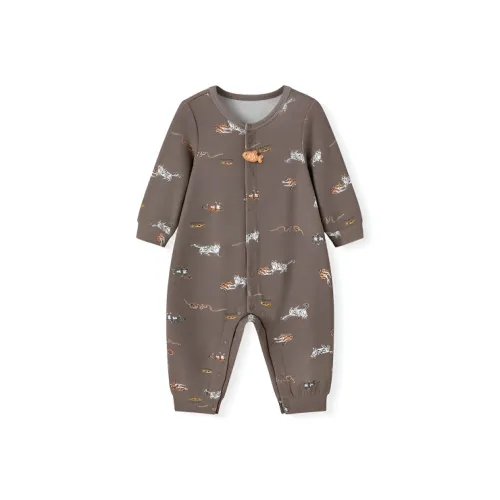 YeeHoO Cool Cat Отложной воротник KIDS Комбинезоны Ползунки