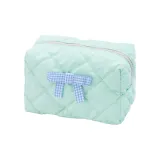 Зеленая подушечная сумка 19*11*11