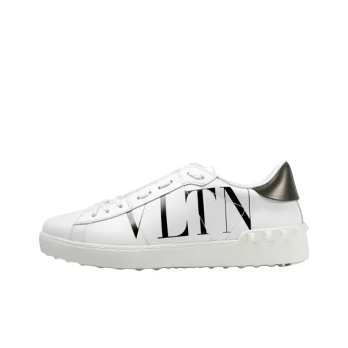 Valentino Распакованный VLTN Low Топ Стильные Скейтбординги Мужской Белый