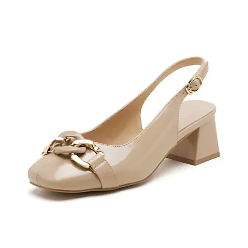 UAXBO Грубый каблук Высокие каблуки Женские