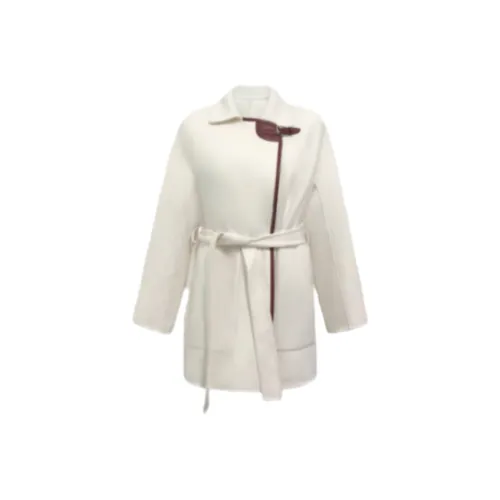 TSKIU Milkshake Белый Женский Пальто