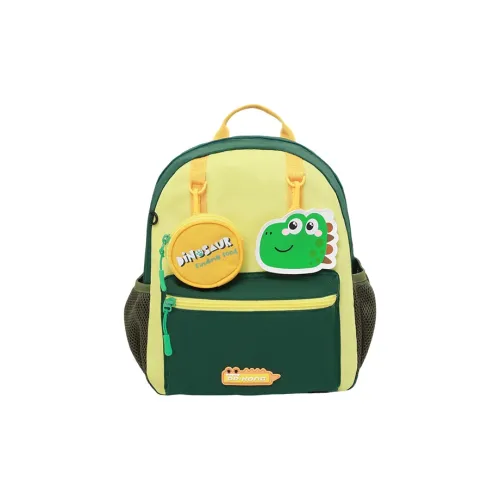 Dr.Kong Ткань Студенческая Сумка Стандартная Детская Зеленая