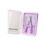 [Мист Пурпурный] Улучшенный Набор Ножниц для Твердой Кожи, 3 шт (Немецкий язык, изготовлен Seiko, острый край)