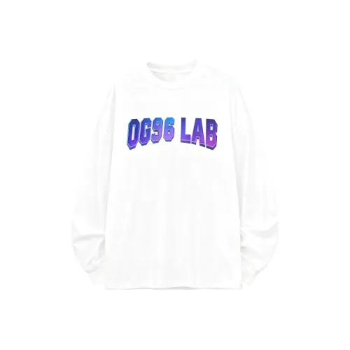 OG96 LAB Белый Унисекс T-рубашки