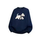 Темно-синий с флисовой подкладкой