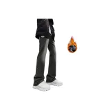 Чёрный Серый [С флисовой подкладкой, улучшенный]