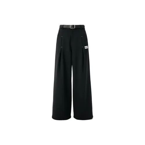 VNHP Black Unisex Casual Pants VNHP Черные Унисекс Повседневные Штаны