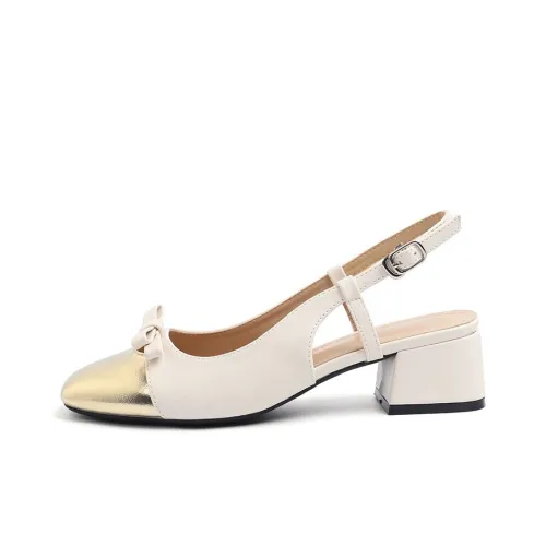 UAXBO Квадратный каблук Высокие каблуки Женские