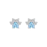 [1 пара] Синий, кошачья лапа