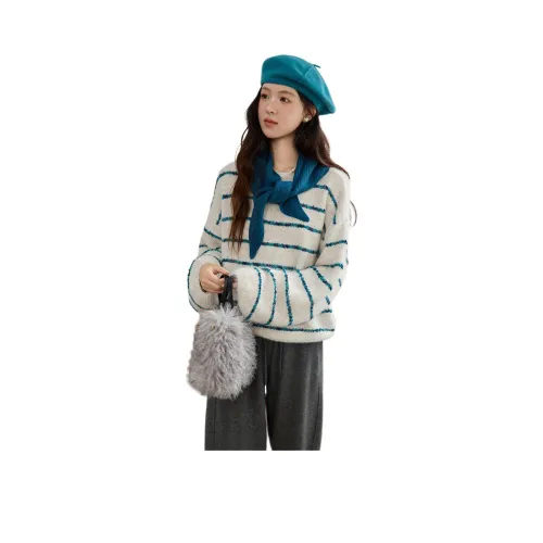 MISHOW Синие полосы Женские Свитера