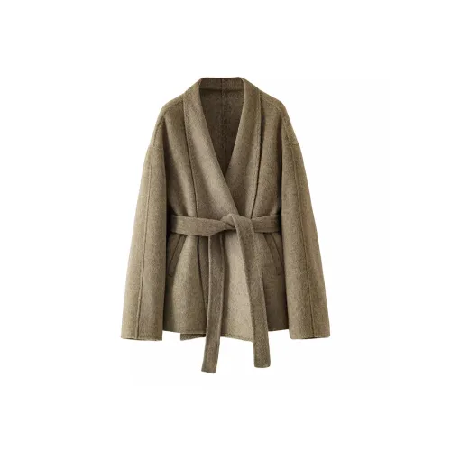 SDN by41 Хаки Женское пальто