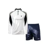 White Set (White Top + Blue Shorts)  
Белый комплект (Белый топ + Синие шорты)