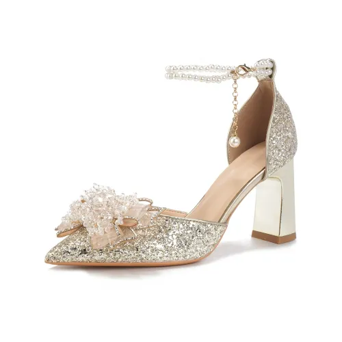 LANMOU Грубый каблук Высокие каблуки Женские