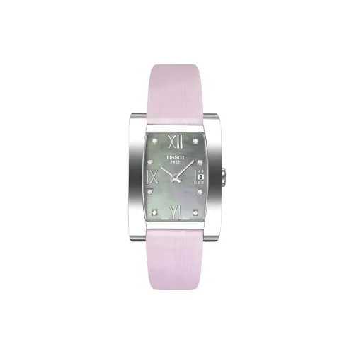 Tissot T TREND Collection Кварцевый механизм Женские часы 36 мм Зеленый циферблат Корпус из нержавеющей стали