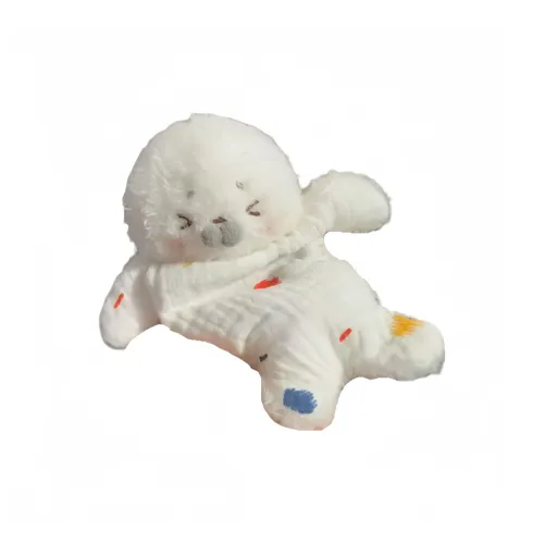 LOGISTAR Rope Бобовый Сумка Следы Плюшевый Брелок Высота 16 см