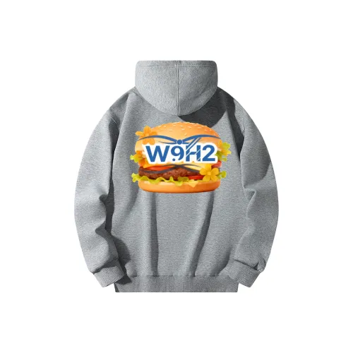 W9H2 Светло-серый Унисекс Свитшоты