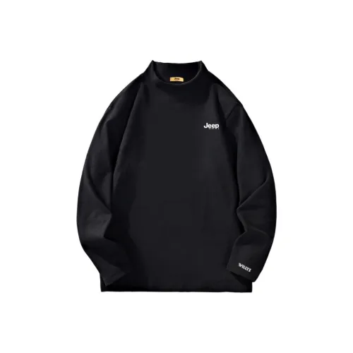 Jeep Wrangler Leisure Series Длинный рукав Т-рубашка Унисекс