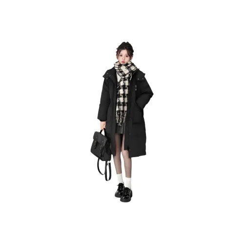 CHARM GLOW Черный Женские Пуховики