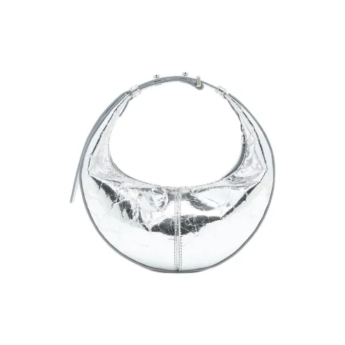 PROENZA SCHOULER Сумка из натуральной кожи Мини Унисекс Серебряная