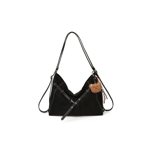 GUANJUNXIAOXIONG ПУ (полиуретан) Сумка через плечо Стандартная Женская Черная Бордовая Кофейная Коричневая