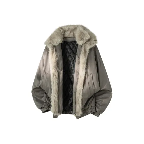 DAWEIBEIKEN Хлопковый пуховик унисекс